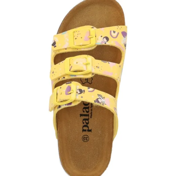 Kinder Palado Pantoletten & Badeschuhe<Kids Capri G Print, Pantoletten, Kinder, Gelb Fairy