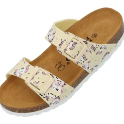 Kinder Palado Pantoletten & Badeschuhe<Kids Samos G Print, Pantoletten, Kinder, Gelb Unicorn