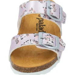 Kinder Palado Pantoletten & Badeschuhe<Kids Samos G Print, Pantoletten, Kinder, Hellrosa Metallic Unicorn