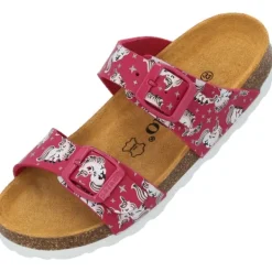 Kinder Palado Pantoletten & Badeschuhe<Kids Samos G Print, Pantoletten, Kinder, Pink Unicorn
