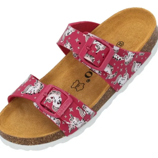 Kinder Palado Pantoletten & Badeschuhe<Kids Samos G Print, Pantoletten, Kinder, Pink Unicorn