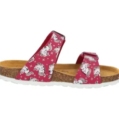 Kinder Palado Pantoletten & Badeschuhe<Kids Samos G Print, Pantoletten, Kinder, Pink Unicorn