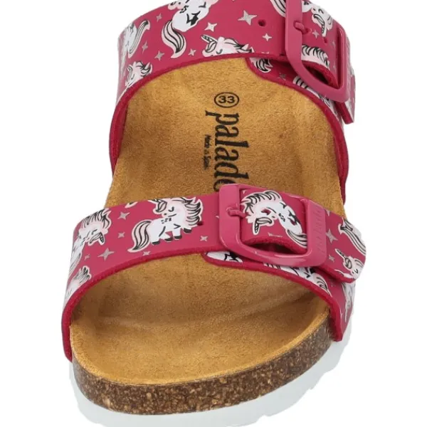 Kinder Palado Pantoletten & Badeschuhe<Kids Samos G Print, Pantoletten, Kinder, Pink Unicorn