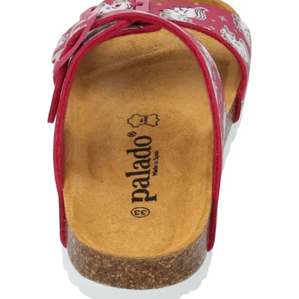 Kinder Palado Pantoletten & Badeschuhe<Kids Samos G Print, Pantoletten, Kinder, Pink Unicorn
