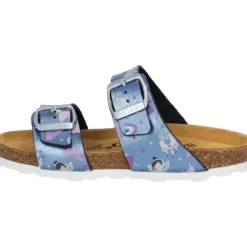 Kinder Palado Pantoletten & Badeschuhe<Kids Samos G Print, Pantoletten, Kinder, Blau Metallic Fairy