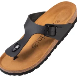 Herren Palado Pantoletten & Badeschuhe<Kos Herren Matt, Pantoletten & Badeschuhe, Herren, Schwarz