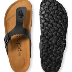 Herren Palado Pantoletten & Badeschuhe<Kos Herren Matt, Pantoletten & Badeschuhe, Herren, Schwarz