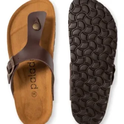 Herren Palado Pantoletten & Badeschuhe<Kos Herren Matt, Pantoletten & Badeschuhe, Herren, Braun