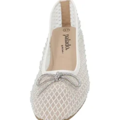 Damen Palado by Sila Sahin Ballerinas<Palado Menera by Sila Sahin , Ballerinas, Damen, Weiß Glitzer