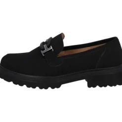 Damen Palado Slipper<Xesta, Loafers, Damen, Schwarz Samt
