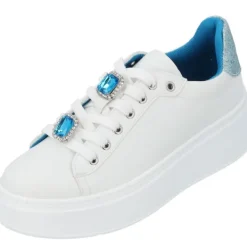 Damen Palado by Sila Sahin Sneakers<Palado Yellar by Sila Sahin, Sneakers Low, Damen, Weiß/Blau