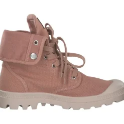 Damen Palladium Stiefel<92353, Schnürstiefeletten, Damen, Rose Brick