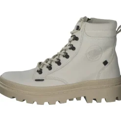 Damen Palladium Stiefel<97978, Schnürstiefeletten, Damen, Weiß
