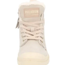 Damen Palladium Stiefel<95982, Schnürstiefeletten, Damen, Beige/Sand