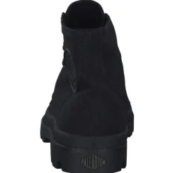 Damen Palladium Stiefel|Stiefel<73089, Schnürstiefeletten, BLACK
