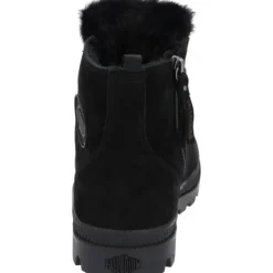 Damen Palladium Stiefel<95982, Schnürstiefeletten, Damen, Schwarz
