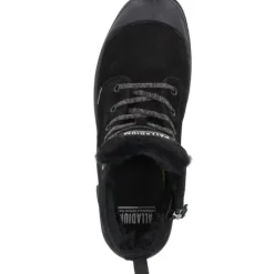 Damen Palladium Stiefel<95982, Schnürstiefeletten, Damen, Schwarz