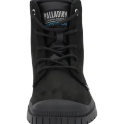 Damen Palladium Stiefel<77891, Schnürstiefeletten, Damen, Schwarz