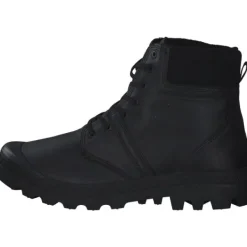 Herren Palladium Stiefel<77982, Schnürstiefeletten, Herren, Schwarz