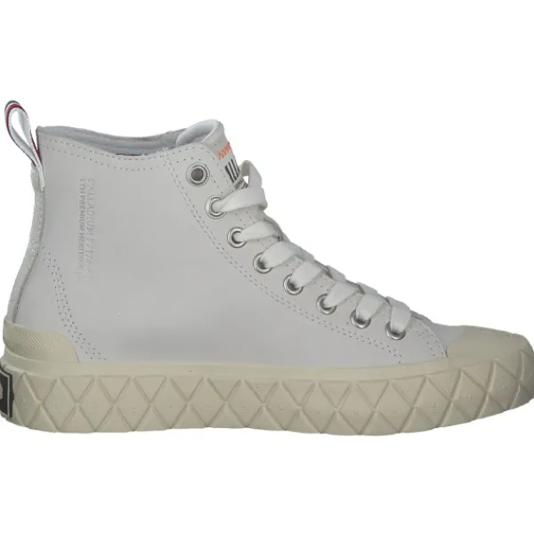 Damen Palladium Sneakers<77174, Sneakers High, Damen, white