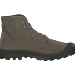 Damen Palladium Stiefel|Stiefel<02352, Stiefeletten, dusky green/grau