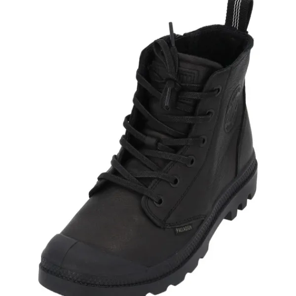 Damen Palladium Stiefel<76888, Stiefeletten, Damen, Schwarz