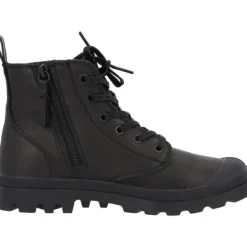 Damen Palladium Stiefel<76888, Stiefeletten, Damen, Schwarz