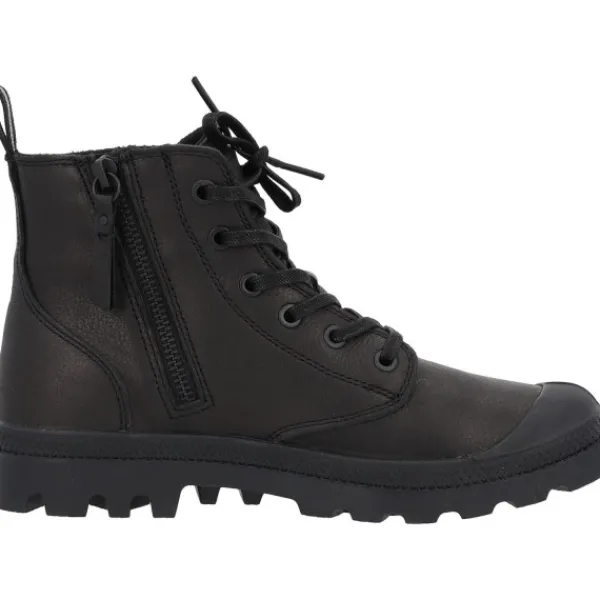Damen Palladium Stiefel<76888, Stiefeletten, Damen, Schwarz
