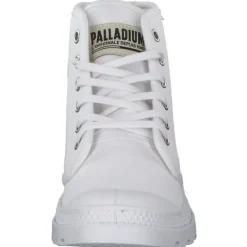 Damen Palladium Stiefel<75349, Stiefeletten, Damen, Weiß (White)