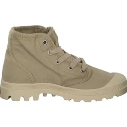 Damen Palladium Stiefel<92352, Stiefeletten, Damen, Beige