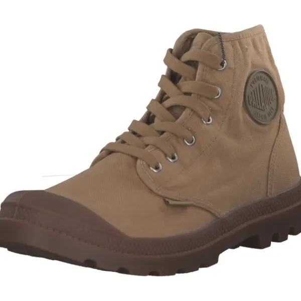 Damen Palladium Stiefel|Stiefel<02352, Stiefeletten, woodlin/beige