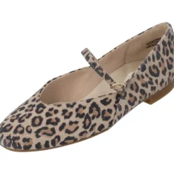 Damen Paul Green Ballerinas<1111, Ballerinas, Damen, leopardino desert