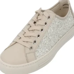 Damen Paul Green Klassische- & Business Schuhe<5242, Schnürschuhe, Damen, bisquit/palegold