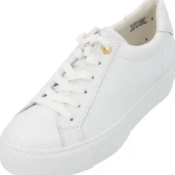 Damen Paul Green Klassische- & Business Schuhe<5241, Schnürschuhe, Damen, Weiß