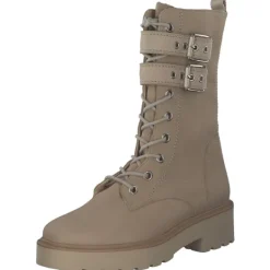 Damen Paul Green Stiefel<9920, Schnürstiefeletten, Damen, Beige