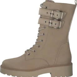 Damen Paul Green Stiefel<9920, Schnürstiefeletten, Damen, Beige