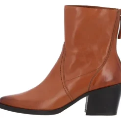 Damen Paul Green Stiefel<8075, Stiefeletten, Damen, cognac