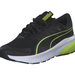 Kinder Puma Klassische- & Business Schuhe<310541/003 Cell Glare Jr, Schnürschuhe, Kinder, BLACK-LIME POW