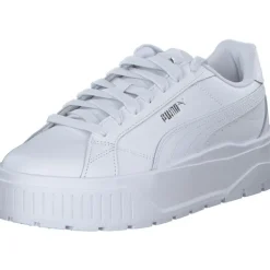 Damen Puma Klassische- & Business Schuhe<397456/002 Karmen II L, Schnürschuhe, Damen, WHITE- WHITE- SIL