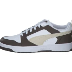 Herren Puma Klassische- & Business Schuhe<392328/031 Rebound v6 Low, Klassische- & Business Schuhe, Herren, ESPRESSO BROWN-ALPINE SNOW-PU