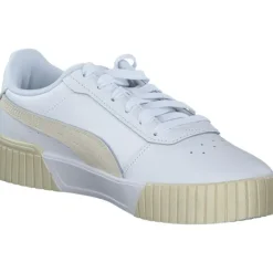Damen Puma Sneakers<Carina 2.0 385849, Sneakers Low, Damen, WHITE-SUGARED ALMOND-