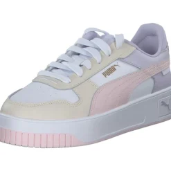 Damen Puma Klassische- & Business Schuhe<Carina Street 389390, Schnürschuhe, Damen, Weiß/Rose/Beige
