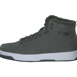 Kinder Puma Stiefel<Rebound Joy Fur Jr. 375477, Winterstiefel, Kinder, thyme- white