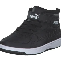 Kinder Puma Sneakers<Rebound Joy Fur PS 375479, Sneakers Low, Kinder, Black- White