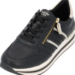 Damen Remonte Klassische- & Business Schuhe<D1318, Schnürschuhe, Damen, Schwarz