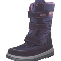 Kinder Richter Stiefel<5003 8292 7500, Winterstiefel, Kinder, blackberry/pink