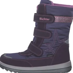 Kinder Richter Stiefel<5003 8292 7500, Winterstiefel, Kinder, blackberry/pink
