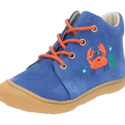 Kinder Ricosta Lauflernschuhe<Mecki 1203202, Lauflernschuhe, Kinder, royal/Krabbe