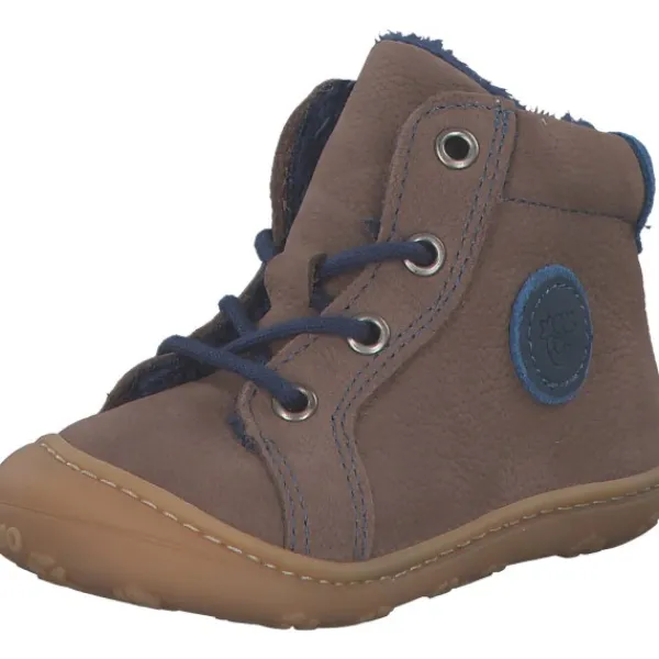 Kinder Pepino Lauflernschuhe<Ricosta 50 1202402 GEORGIE, Lauflernschuhe, Kinder, schoko/blau