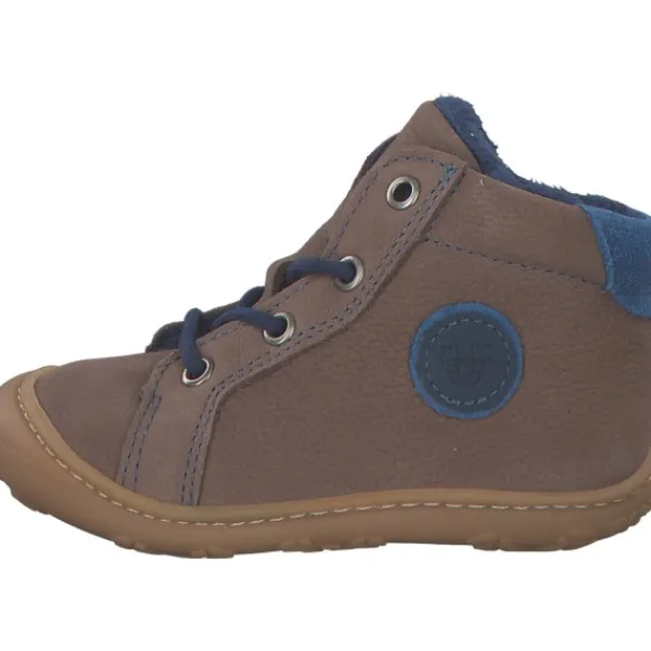 Kinder Pepino Lauflernschuhe<Ricosta 50 1202402 GEORGIE, Lauflernschuhe, Kinder, schoko/blau